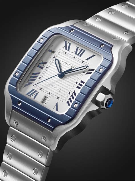 cartier santos water resistant|cartier wrist watch.